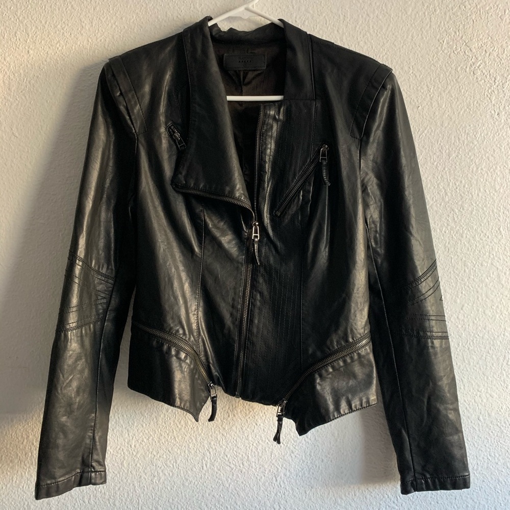 Blank nyc moto  black jacket